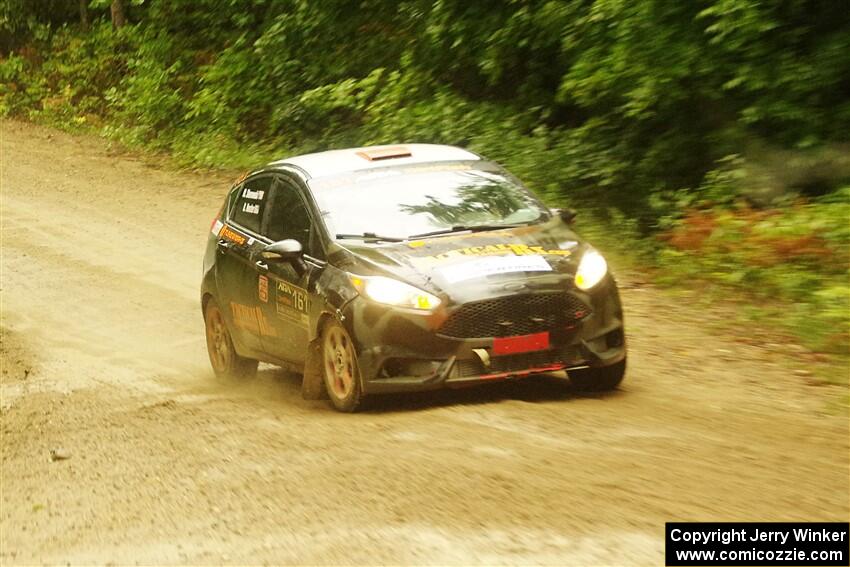 Bret Hunter / Melissa Sherowski Ford Fiesta ST on SS9, Height O' Land I.