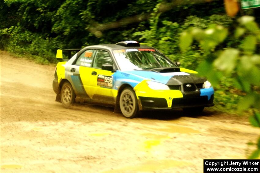 Colin Gleason / Quinn Trumbower Subaru Impreza 2.5RS on SS9, Height O' Land I.