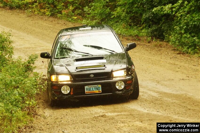 Kristian Rue / Mark Rue Subaru Impreza 2.5RS on SS9, Height O' Land I.