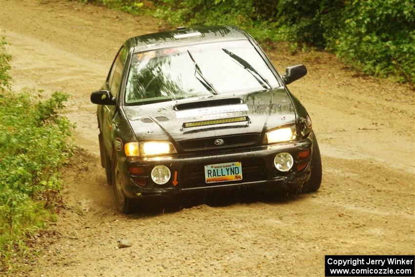 Kristian Rue / Mark Rue Subaru Impreza 2.5RS on SS9, Height O' Land I.