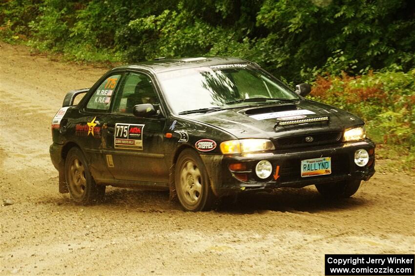 Kristian Rue / Mark Rue Subaru Impreza 2.5RS on SS9, Height O' Land I.