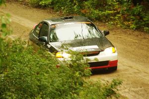 Jake Burke / Eric Schlee Honda Civic on SS9, Height O' Land I.