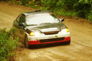 Jake Burke / Eric Schlee Honda Civic on SS9, Height O' Land I.