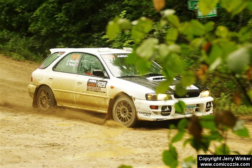 Aidan Hicks / John Hicks Subaru Impreza Wagon on SS9, Height O' Land I.