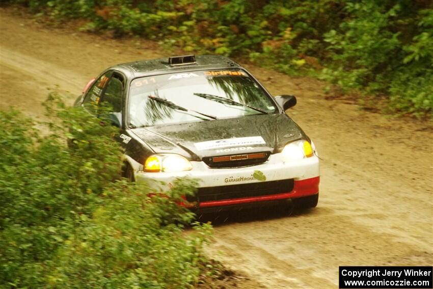 Jake Burke / Eric Schlee Honda Civic on SS9, Height O' Land I.