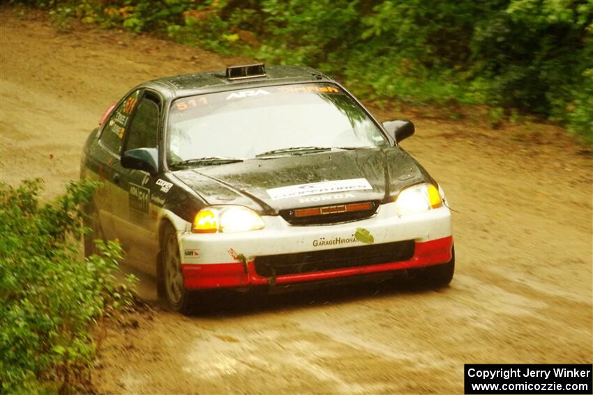 Jake Burke / Eric Schlee Honda Civic on SS9, Height O' Land I.