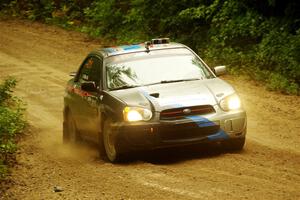 Andrew Dustman / K.J. Miller Subaru WRX on SS9, Height O' Land I.