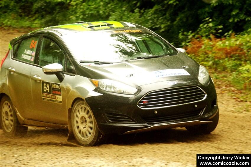 Paul Dickinson / Alison LaRoza Ford Fiesta on SS9, Height O' Land I.