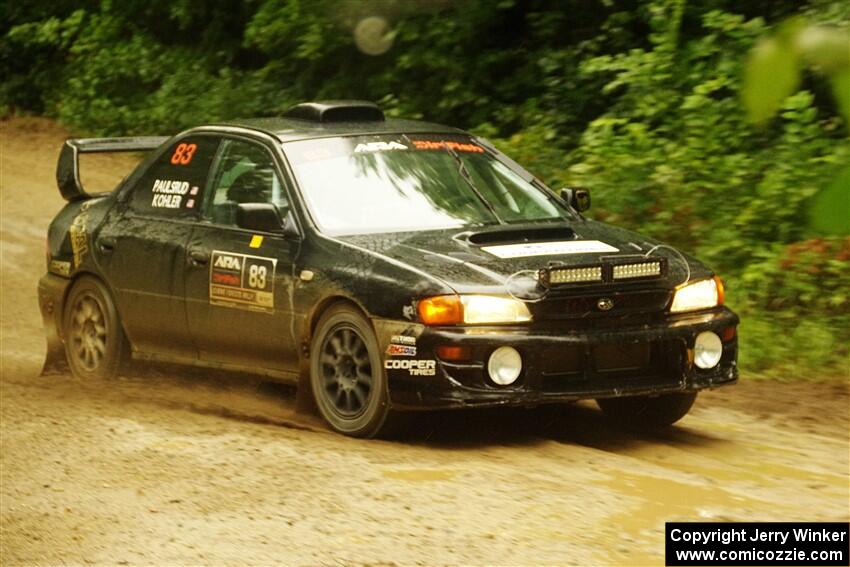 Jacob Kohler / Keith Paulsrud Subaru Impreza on SS9, Height O' Land I.