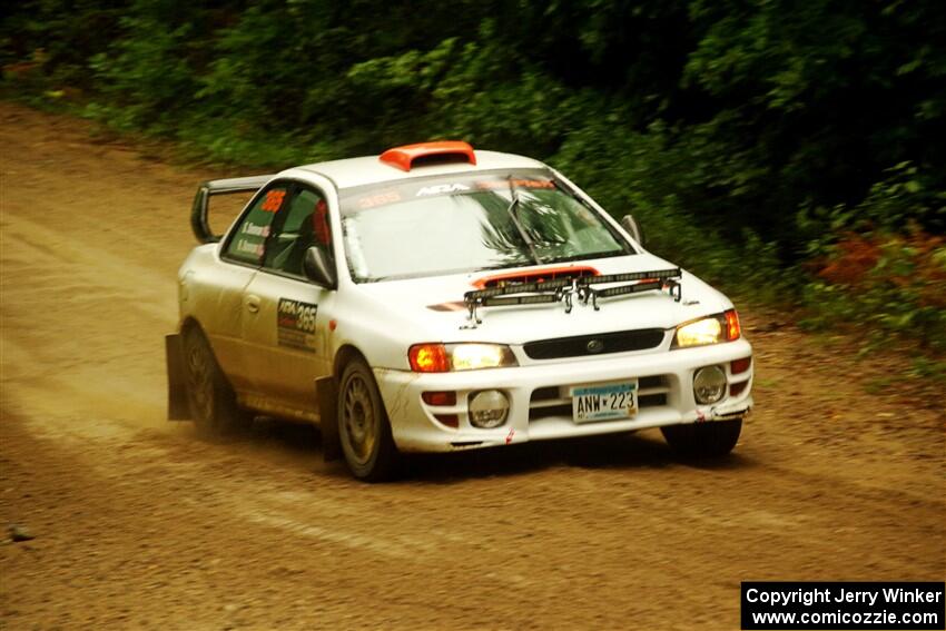 Richard Donovan / Greg Donovan Subaru Impreza on SS9, Height O' Land I.