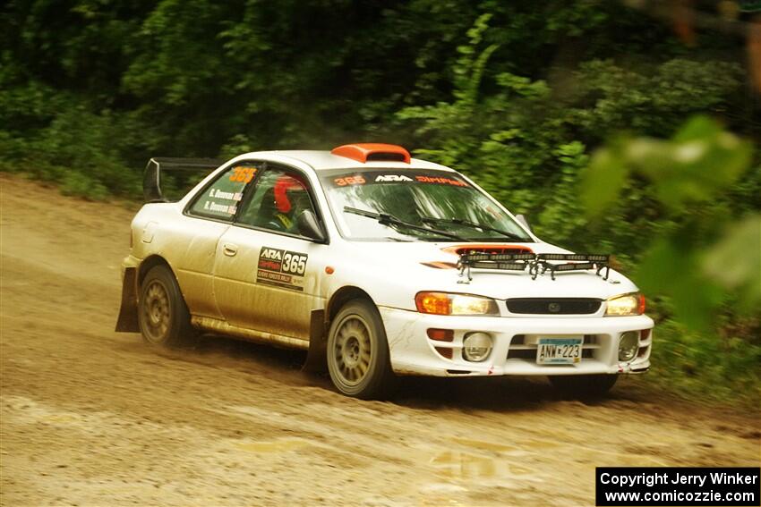 Richard Donovan / Greg Donovan Subaru Impreza on SS9, Height O' Land I.