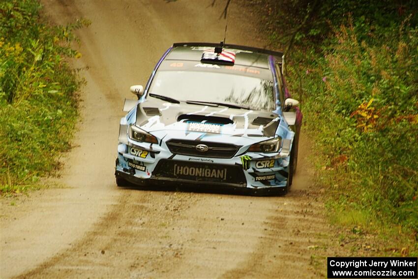 Ken Block / Alex Gelsomino Subaru WRX STi on SS11, Anchor-Mattson.