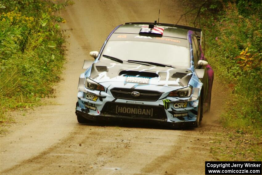 Ken Block / Alex Gelsomino Subaru WRX STi on SS11, Anchor-Mattson.