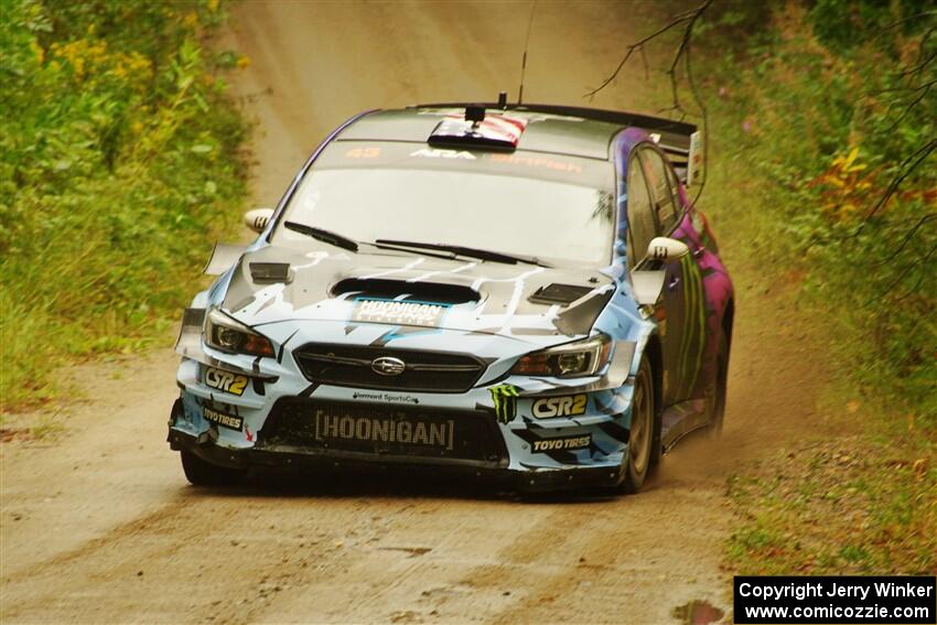 Ken Block / Alex Gelsomino Subaru WRX STi on SS11, Anchor-Mattson.