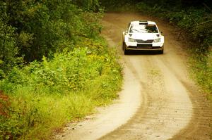 Ryan Booth / Andy Hayes Škoda Fabia on SS11, Anchor-Mattson.