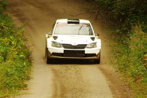 Ryan Booth / Andy Hayes Škoda Fabia on SS11, Anchor-Mattson.