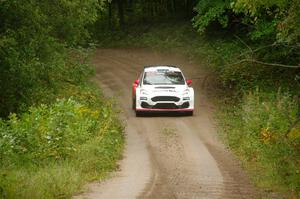 Tom Williams / Hannah McKillop Ford Fiesta R5 on SS11, Anchor-Mattson.