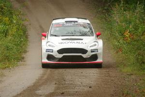 Tom Williams / Hannah McKillop Ford Fiesta R5 on SS11, Anchor-Mattson.