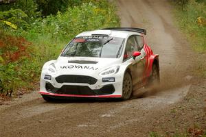 Tom Williams / Hannah McKillop Ford Fiesta R5 on SS11, Anchor-Mattson.