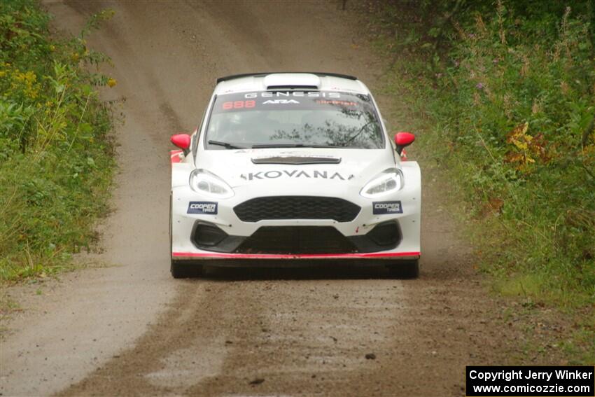 Tom Williams / Hannah McKillop Ford Fiesta R5 on SS11, Anchor-Mattson.