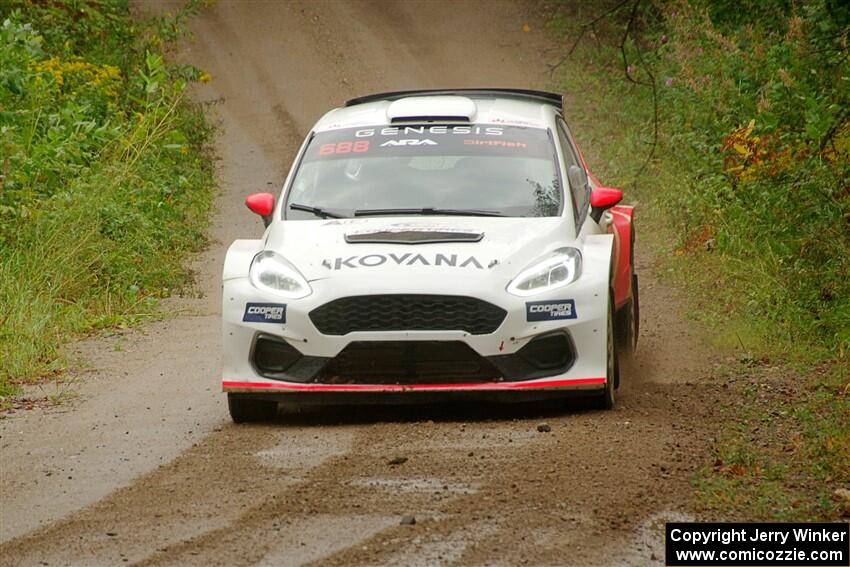 Tom Williams / Hannah McKillop Ford Fiesta R5 on SS11, Anchor-Mattson.