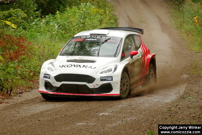 Tom Williams / Hannah McKillop Ford Fiesta R5 on SS11, Anchor-Mattson.