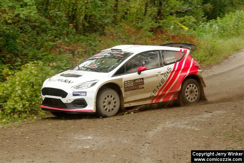 Tom Williams / Hannah McKillop Ford Fiesta R5 on SS11, Anchor-Mattson.