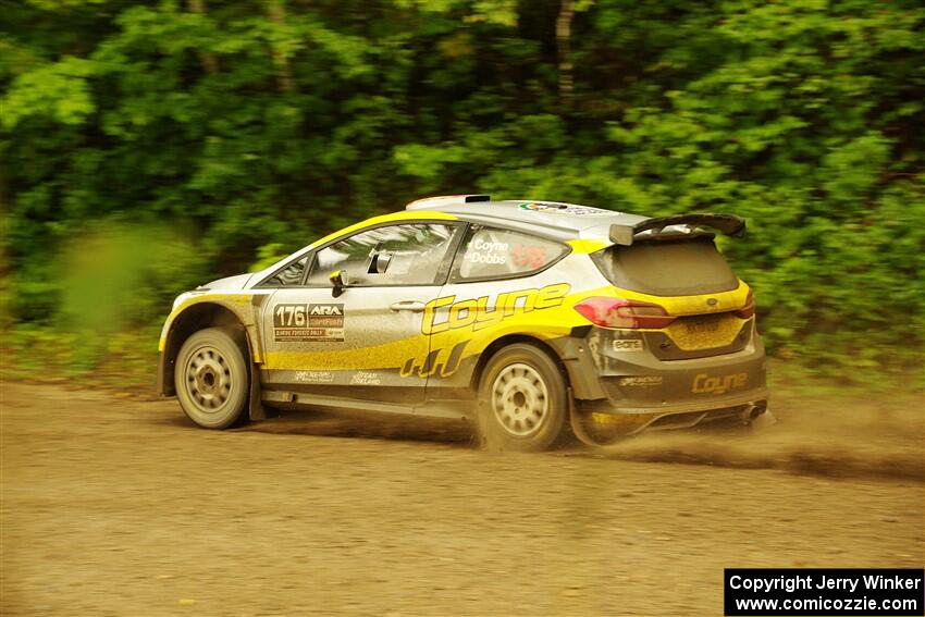 John Coyne / Nick Dobbs Ford Fiesta R5 on SS11, Anchor-Mattson.