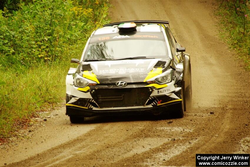 Enda McCormack / Liam McCormack Hyundai i20 R5 on SS11, Anchor-Mattson.