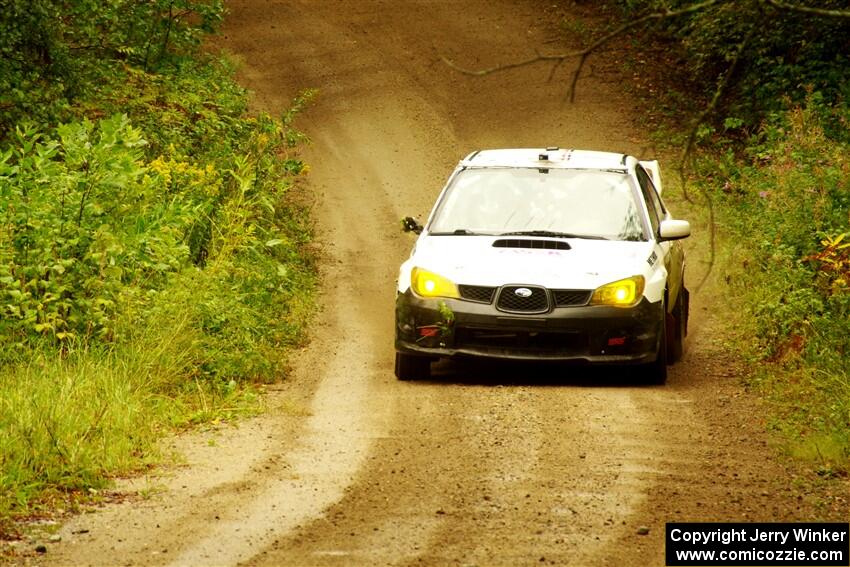 Dave Carapetyan / Adam Kneipp Subaru WRX STi on SS11, Anchor-Mattson.