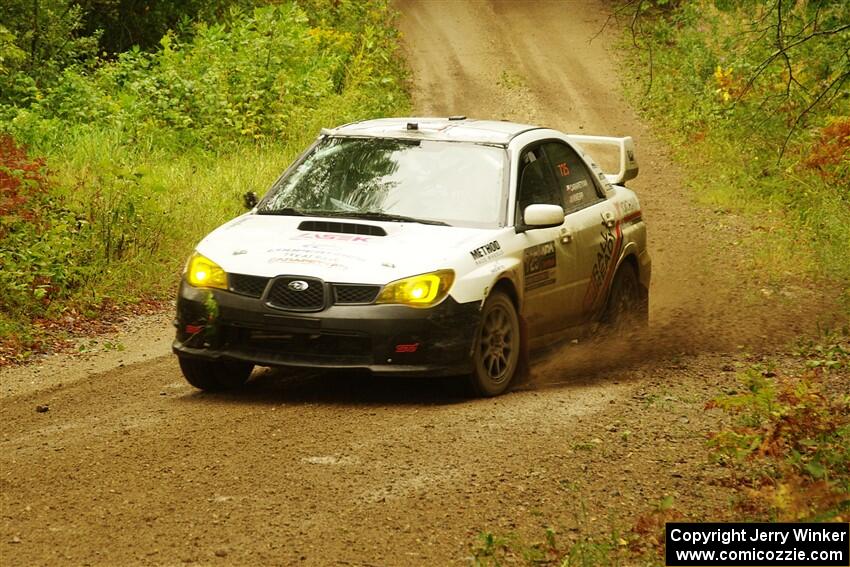 Dave Carapetyan / Adam Kneipp Subaru WRX STi on SS11, Anchor-Mattson.