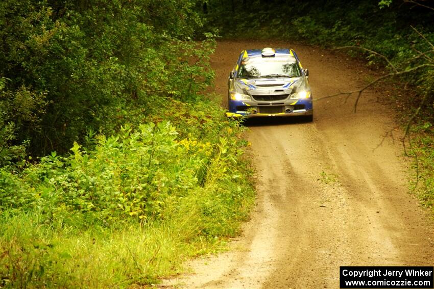 Gary Donoghue / Stephen Joyce Mitsubishi Lancer Evo IX on SS11, Anchor-Mattson.