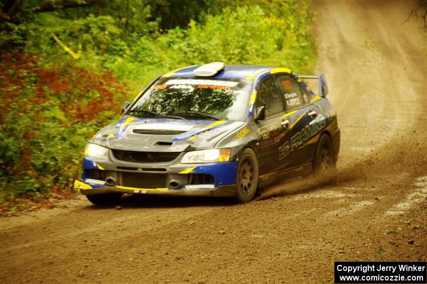 Gary Donoghue / Stephen Joyce Mitsubishi Lancer Evo IX on SS11, Anchor-Mattson.