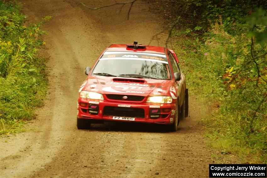 Ele Bardha / Corrina Roshea Subaru WRX STi on SS11, Anchor-Mattson.