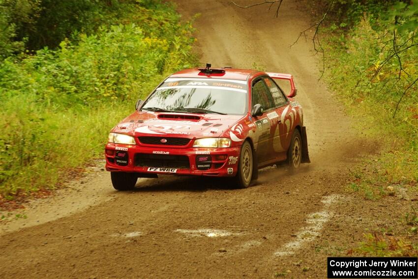 Ele Bardha / Corrina Roshea Subaru WRX STi on SS11, Anchor-Mattson.