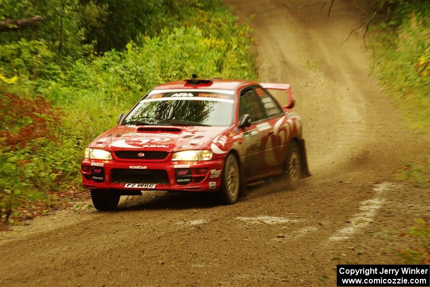 Ele Bardha / Corrina Roshea Subaru WRX STi on SS11, Anchor-Mattson.