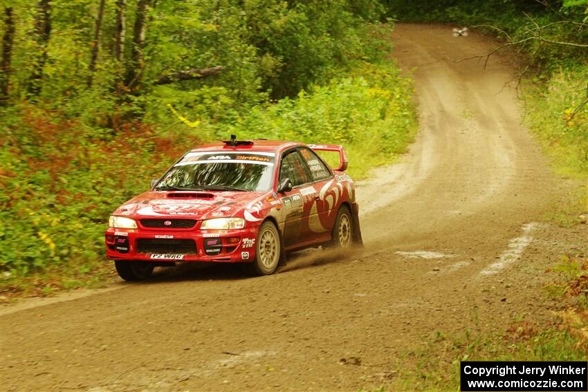 Ele Bardha / Corrina Roshea Subaru WRX STi on SS11, Anchor-Mattson.