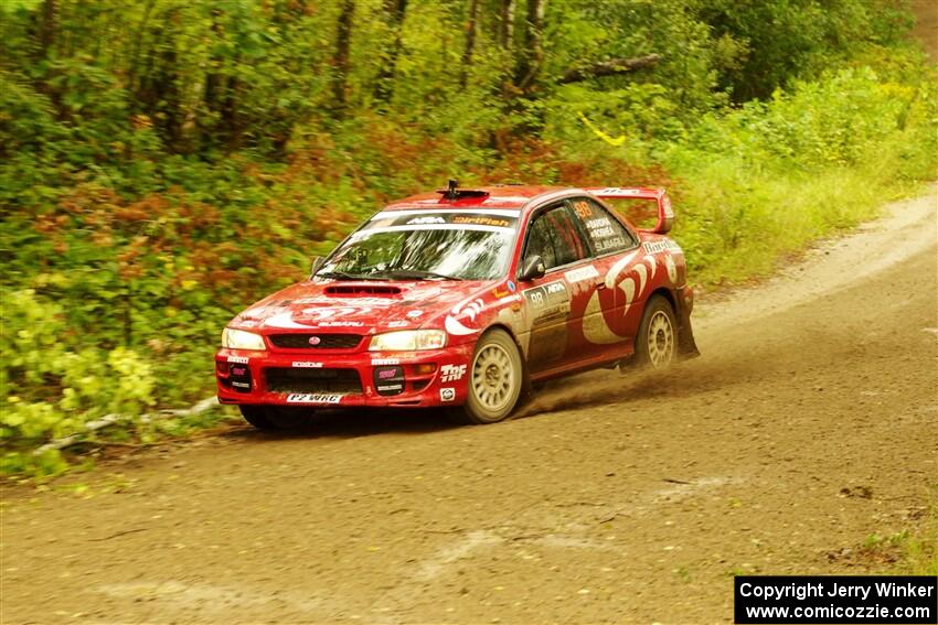 Ele Bardha / Corrina Roshea Subaru WRX STi on SS11, Anchor-Mattson.