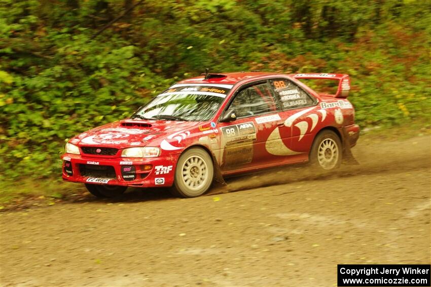 Ele Bardha / Corrina Roshea Subaru WRX STi on SS11, Anchor-Mattson.