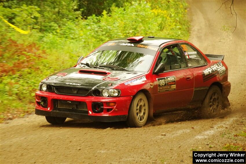 Mark Piatkowski / Claudia Barbera-Pullen Subaru Impreza 2.5RS on SS11, Anchor-Mattson.