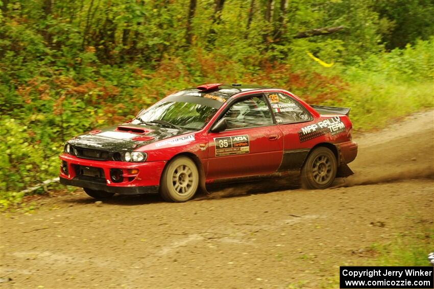 Mark Piatkowski / Claudia Barbera-Pullen Subaru Impreza 2.5RS on SS11, Anchor-Mattson.