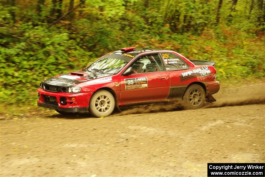 Mark Piatkowski / Claudia Barbera-Pullen Subaru Impreza 2.5RS on SS11, Anchor-Mattson.