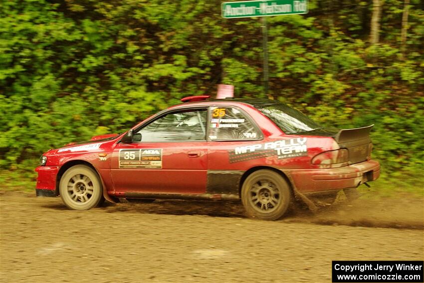 Mark Piatkowski / Claudia Barbera-Pullen Subaru Impreza 2.5RS on SS11, Anchor-Mattson.