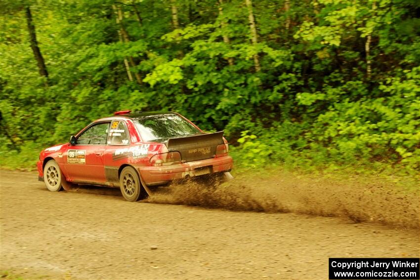 Mark Piatkowski / Claudia Barbera-Pullen Subaru Impreza 2.5RS on SS11, Anchor-Mattson.