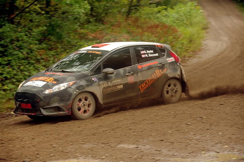 Bret Hunter / Melissa Sherowski Ford Fiesta ST on SS11, Anchor-Mattson.