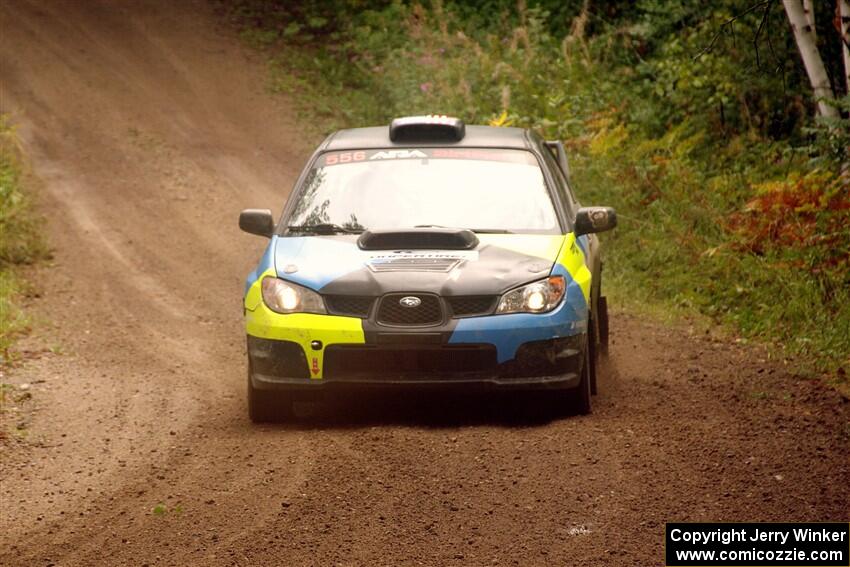 Colin Gleason / Quinn Trumbower Subaru Impreza 2.5RS on SS11, Anchor-Mattson.