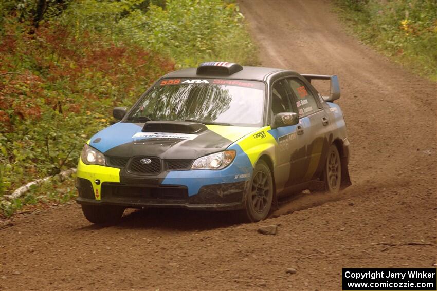 Colin Gleason / Quinn Trumbower Subaru Impreza 2.5RS on SS11, Anchor-Mattson.