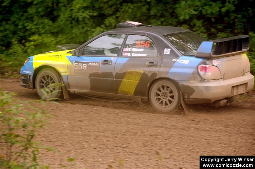 Colin Gleason / Quinn Trumbower Subaru Impreza 2.5RS on SS11, Anchor-Mattson.