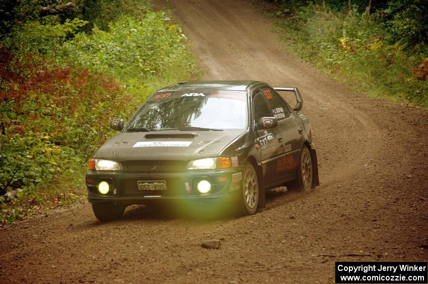 Jacob Despain / Michael Despain Subaru Impreza 2.5RS on SS11, Anchor-Mattson.