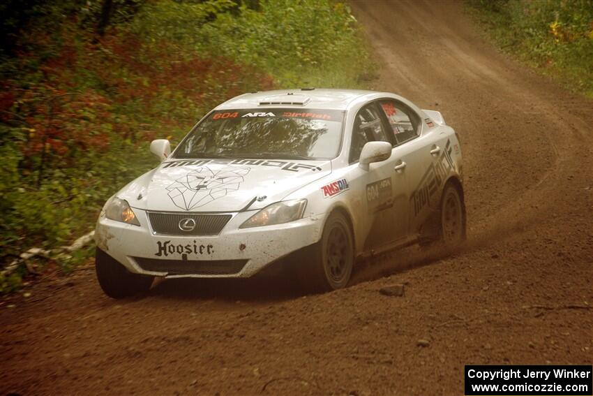 Nathan Odle / Elliot Odle Lexus IS250 on SS11, Anchor-Mattson.